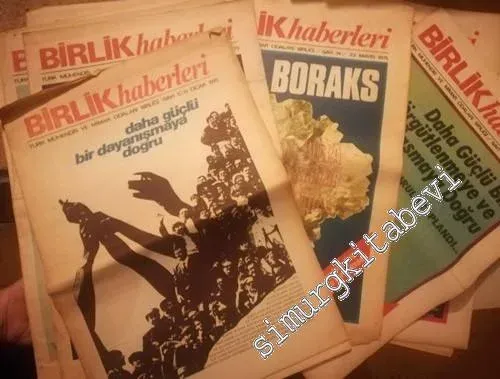 Birlik Haberleri  13 Sayı: (Sayı 5 : 17 Ocak 1975 - Sayı 17 : 4 Temmuz 1975 ) -         1975