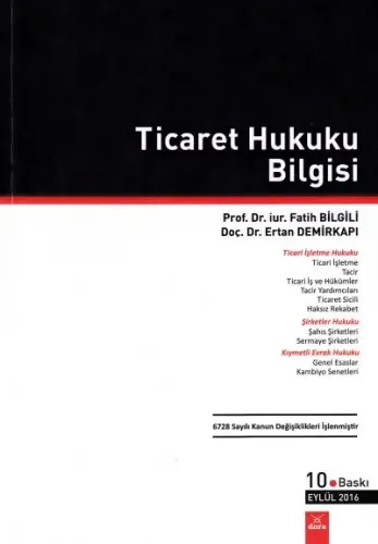 Ticaret Hukuku Bilgisi