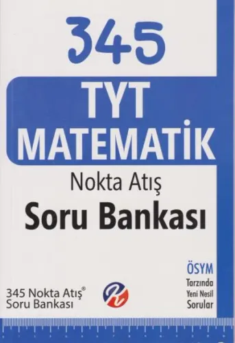 Kurul TYT 345 Matematik Nokta Atış Soru Bankası 2020-YENİ