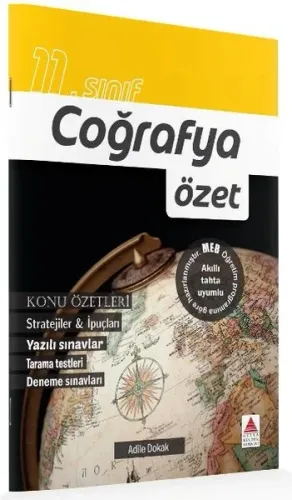 Delta Kültür 11.Sınıf Coğrafya Özet