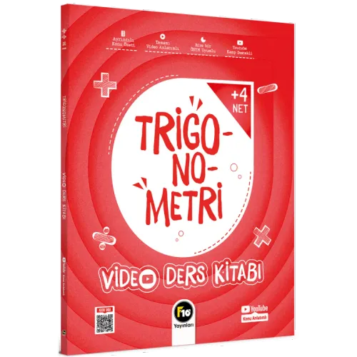 Trigonometri Video Ders Kitabı F10 Yayınları