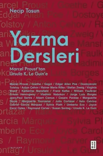 Yazma Dersleri;Ahmet Mithat Efendi’den Tomris Uyar’a