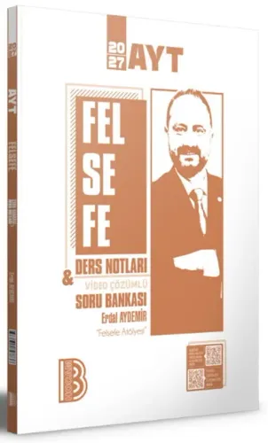 Benim Hocam Yayınları 2027 AYT Felsefe Grubu Ders Notları Video Çözüml
