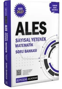 Pegem ALES Sayısal Yetenek Matematik Tamamı Video Çözümlü Soru Bankası 2027