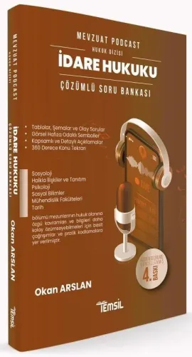 İdare Hukuku Mevzuat Podcast Soru Bankası Çözümlü