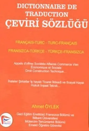 Çeviri Sözlüğü Fransızca-Türkçe Dönüşümlü