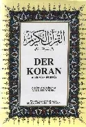 Der Koran; Kur'ân-ı Kerîm ve Almanca Meali (orta boy, şamua kâğıt, ciltli)