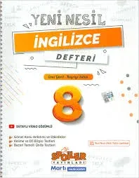 SPOİLER 8. SINIF İNGİLİZCE YENİ NESİL DEFTER