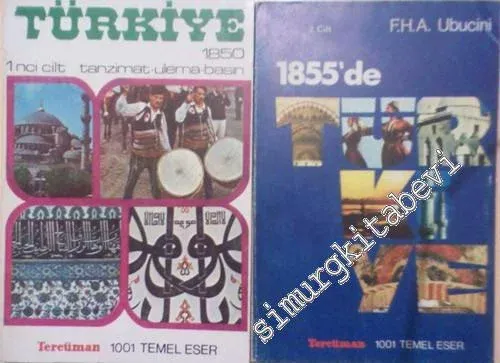 Türkiye 1850: Tanzimat, Ulema, Basın 2 Cilt ( Takım) -        1977