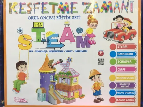 Gendaş Keşfetme Zamanı Anasınıfı Eğitim Seti (5 - 6 Yaş )
