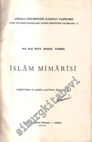 İslam Mimarisi -        1959