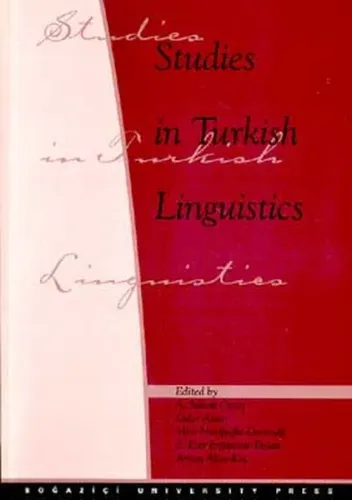 Studies In Turkish Linguistics