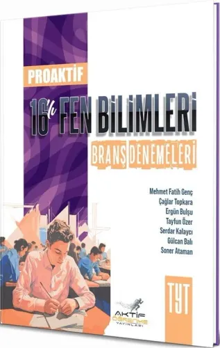 AKTİF TYT PROAKTİF 16Lİ DNM FEN BİLİMLERİ - 2027