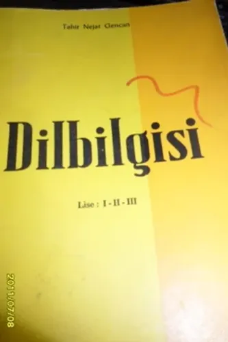 Dilbilgisi Lise : 1-2-3 Tahir Nejat Gencan