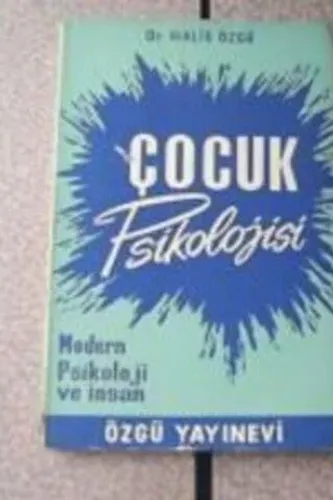 Çocuk Psikolojisi Dr. Halis Özgü