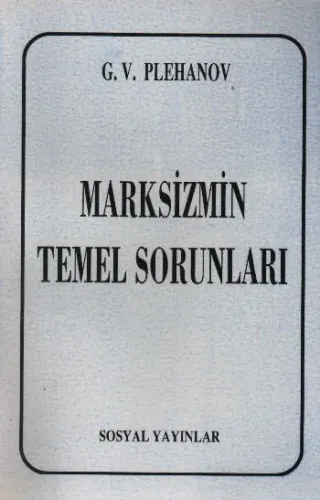 Marksizmin Temel Sorunları