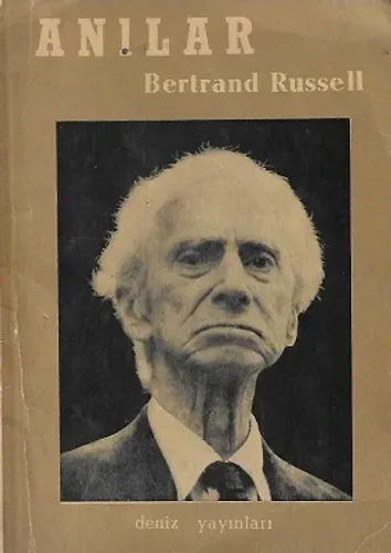 Anılar - 1970 Baskı Kitap