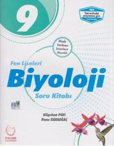 Palme Yayınları 9. Sınıf Fen Liseleri Biyoloji Soru Kitabı Palme