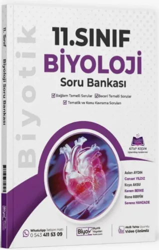 Biyotik 11. Sınıf Biyoloji Soru Bankası
