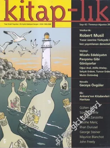 Kitap-lık: İki Aylık Edebiyat Dergisi, Vesika-lık:  Robert Musil - Sayı: 42      Temmuz - Ağustos