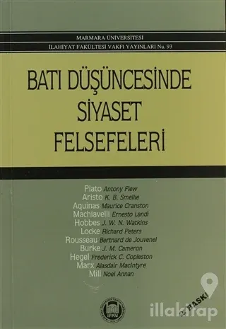 Batı Düşüncesinde Siyaset Felsefeleri