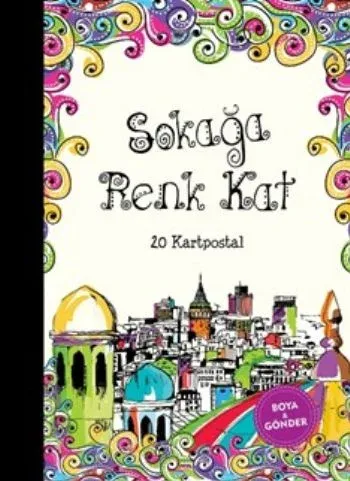 Sokağa Renk Kat-20 Kartpostal