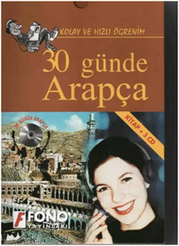 30 Günde Arapça; (Kitap+3 CD)