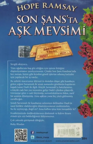Son Şans'ta Aşk Mevsimi Hope Ramsay Eksik Parça %44 indirimli