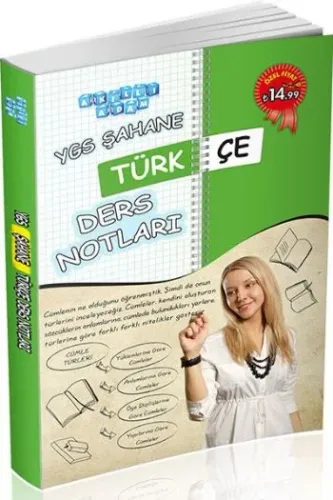 YGS Şahane Türkçe Ders Notları