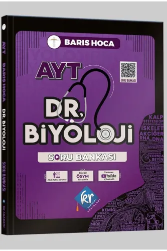 Kr Akademi Barış Hoca AYT Dr. Biyoloji Soru Bankası 2025