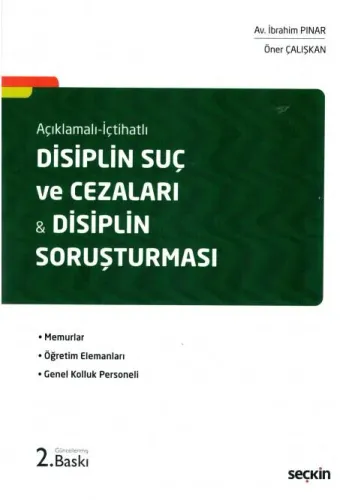 Disiplin Suç ve Cezaları & Disiplin Soruşturması