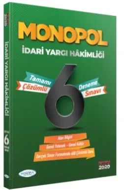 Monopol İdari Yargı Hâkimliği