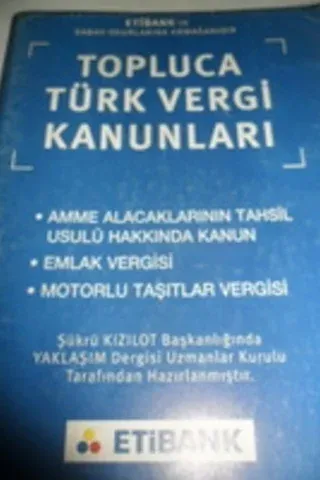 Topluca Türk Vergi Kanunları