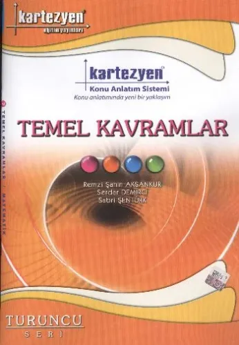 Kartezyen Turuncu Matematik 07 Temel Kavramlar