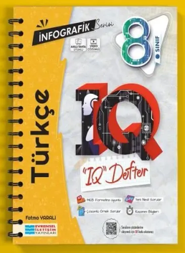 8.Sınıf Türkçe İnfografik Serisi IQ  Akıllı Defter