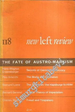 New Left Review: The Fate of Austro- Marxism - Number: II 8, November- December 1979