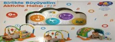 (İADESİZDİR) WIN- Birlikte Büyüyelim Aktivite Halısı / Pal Oyuncak