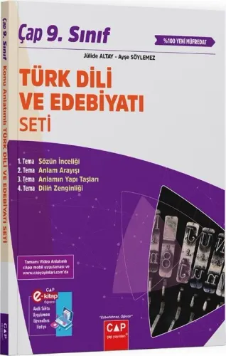 Çap 9. Sınıf Türk Dili ve Edebiyatı Seti