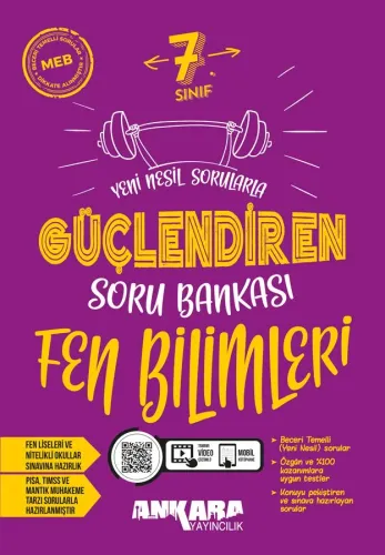 Ankara Yayıncılık 7. Sınıf Fen Bilimleri Güçlendiren Soru Bankası