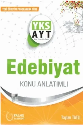 Palme Yayınları AYT Edebiyat Konu Anlatımlı