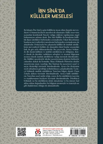 İbn Sînâ’da Külliler Meselesi M. Fatih Demirci