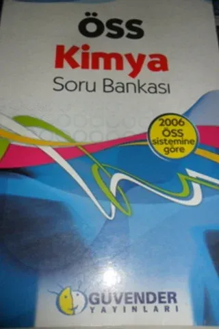 ÖSS Kimya Soru Bankası