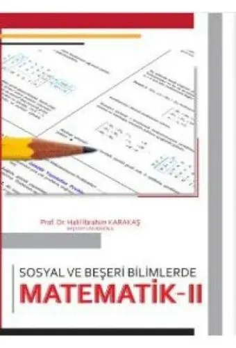 Sosyal ve Beşeri Bilimlerde Matematik II