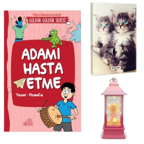 Adamı Hasta Etme - Maviş Kediler Planlama Defteri ve Melek Kız Temalı 