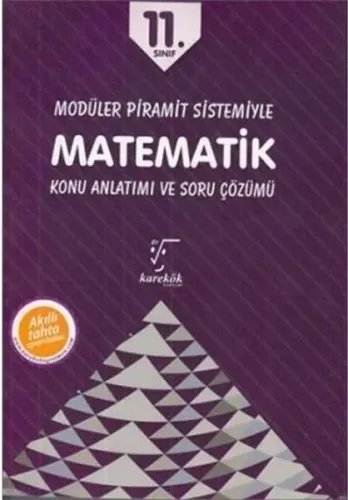Karekök Yayınları 11. Sınıf Matematik MPS Konu Anlatımı ve Soru Çözümü Karekök