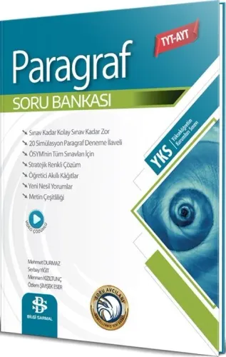 Bilgi Sarmal TYT AYT Paragraf Soru Bankası Mehmet Durmaz