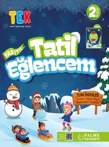 Palme Yayınları 2. Sınıf Tek Yarıyıl Tatil Eğlencem
