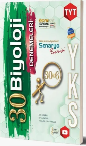 Tanım Yayınları TYT Biyoloji 30 lu Deneme