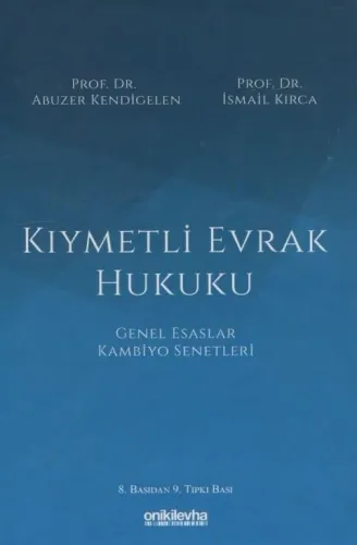 Kıymetli Evrak Hukuku