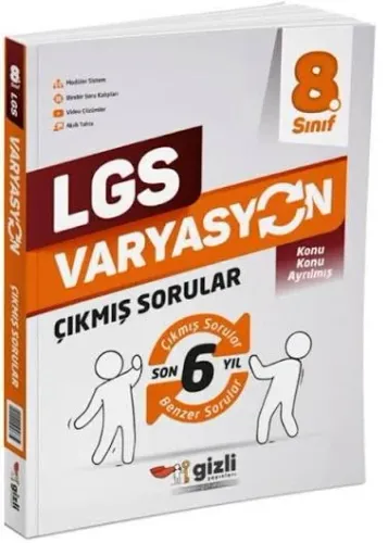 8.Sınıf LGS VARYASYON Son 6 Yıl Çıkmış Sorular